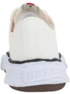 Mihara Yasuhiro Witte Canvas Lage Sneakers White Dames