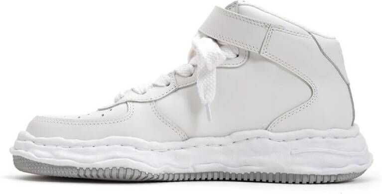 Mihara Yasuhiro Witte Wayne High Sneakers White Heren