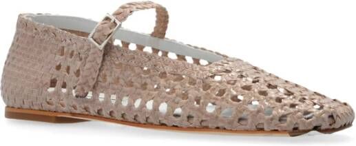 Miista Ballet Flats Yeida Beige Dames