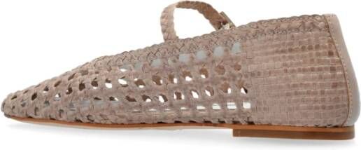 Miista Ballet Flats Yeida Beige Dames