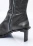 Miista Metalen Leren Enkellaarzen Gray Dames - Thumbnail 6