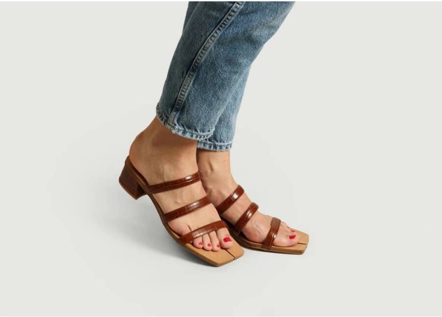 Miista sandalen Bruin Dames