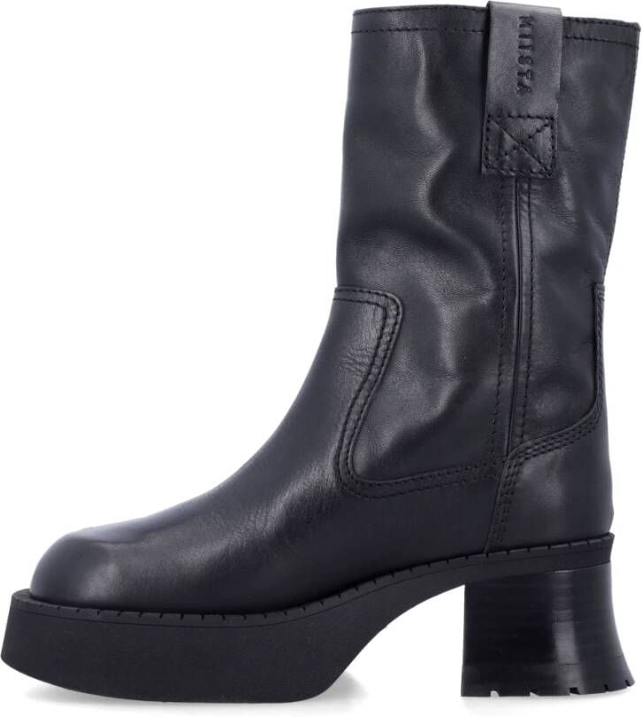 Miista Zwarte Gesloten Enkellaarzen Aw24 Black Dames