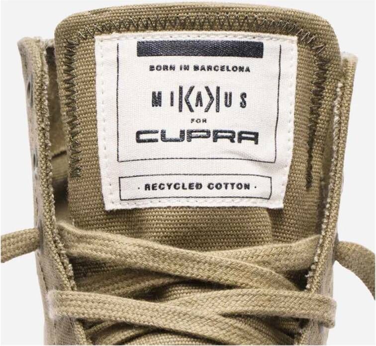 Mikakus Barcelona Cupra Khaki Sneakers Born Model Green Unisex