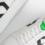 Mikakus Barcelona Groene Fluor Sneakers White Dames - Thumbnail 2