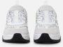 Mikakus Barcelona Stralend Witte Nylon Sneakers Ss24 Gray Dames - Thumbnail 3