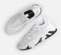 Mikakus Barcelona Stralend Witte Nylon Sneakers Ss24 Gray Dames - Thumbnail 4