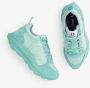 Mikakus Barcelona Turquoise Mono-Aqua Sneakers Blue Dames - Thumbnail 2