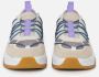 Mikakus Barcelona Woestijn Fusion Sneakers Purple Dames - Thumbnail 5