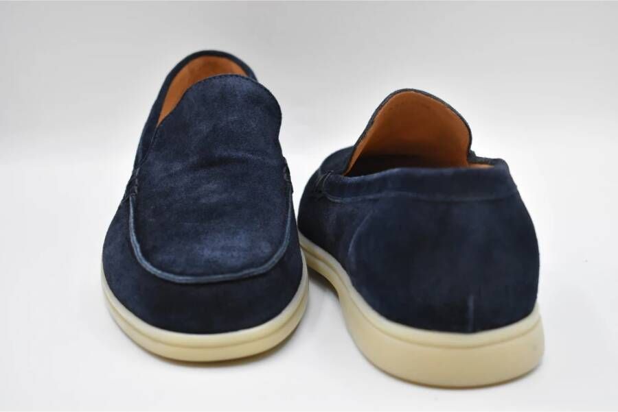 Mille885 Stijlvolle Sirena Loafers voor Mannen Blue Heren