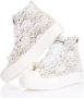 Mimanera Gouden Platform Sneakers voor Vrouwen White Dames - Thumbnail 3