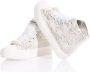 Mimanera Gouden Platform Sneakers voor Vrouwen White Dames - Thumbnail 5