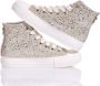 Mimanera Handgemaakte Champagne Gouden Sneakers Gray Dames - Thumbnail 3