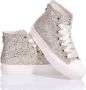 Mimanera Handgemaakte Champagne Gouden Sneakers Gray Dames - Thumbnail 4