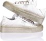 Mimanera Handgemaakte Witte Champagne Sneakers White Dames - Thumbnail 3