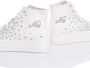 Mimanera Handgemaakte Witte Sneakers met Swarovski Kristallen White Dames - Thumbnail 4