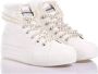 Mimanera Parel-Verfraaide Witte Platform Sneakers White Dames - Thumbnail 2