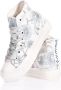 Mimanera Witte Blauwe Sneakers met Borduurwerk White Dames - Thumbnail 5