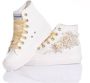 Mimanera Witte Kant Platform Sneakers White Dames - Thumbnail 3