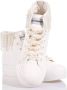 Mimanera Witte Platform Sneakers met Parelfranjes White Dames - Thumbnail 5