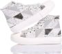 Mimanera Zilveren Platform Sneakers voor Vrouwen Gray Dames - Thumbnail 3