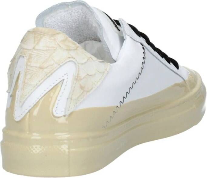 Mimanera Zwarte Damessneakers White Dames