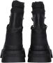 Misbhv Buty damskie The Ibiza Boot 3121Bw108 Monogram Zwart Dames - Thumbnail 13