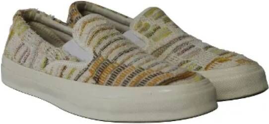 Missoni Pre-owned Cotton sneakers Multicolor Dames