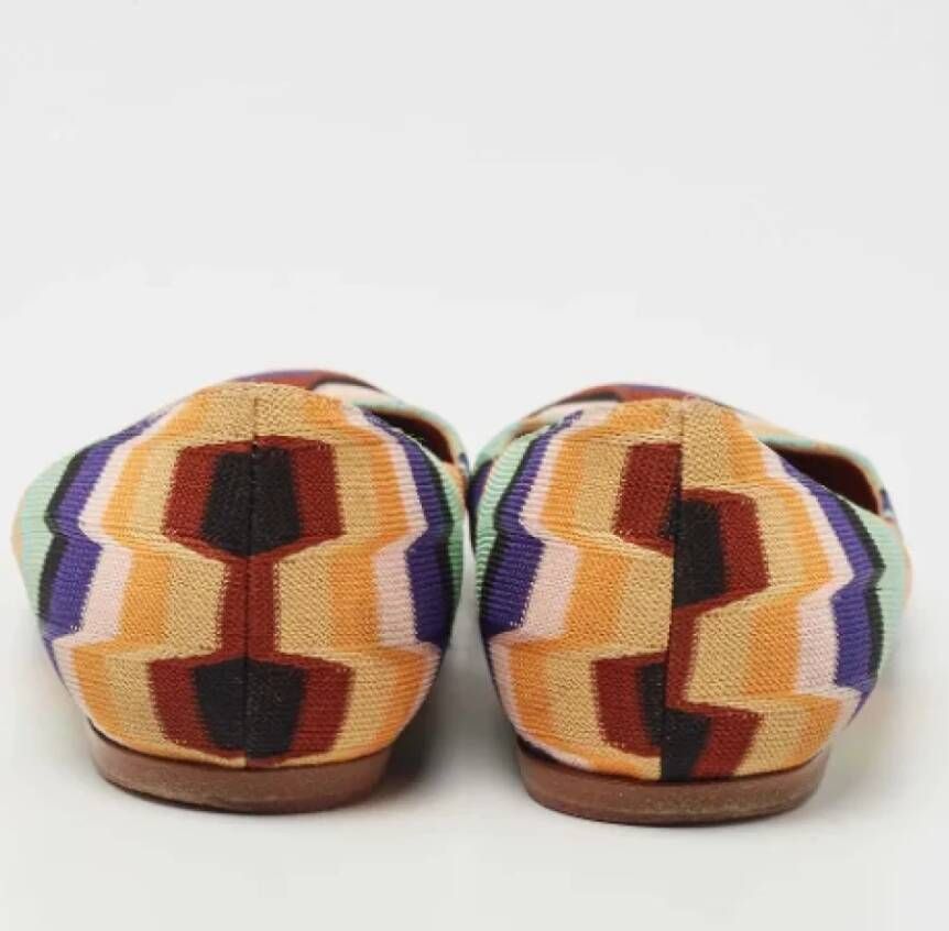 Missoni Pre-owned Fabric flats Multicolor Dames