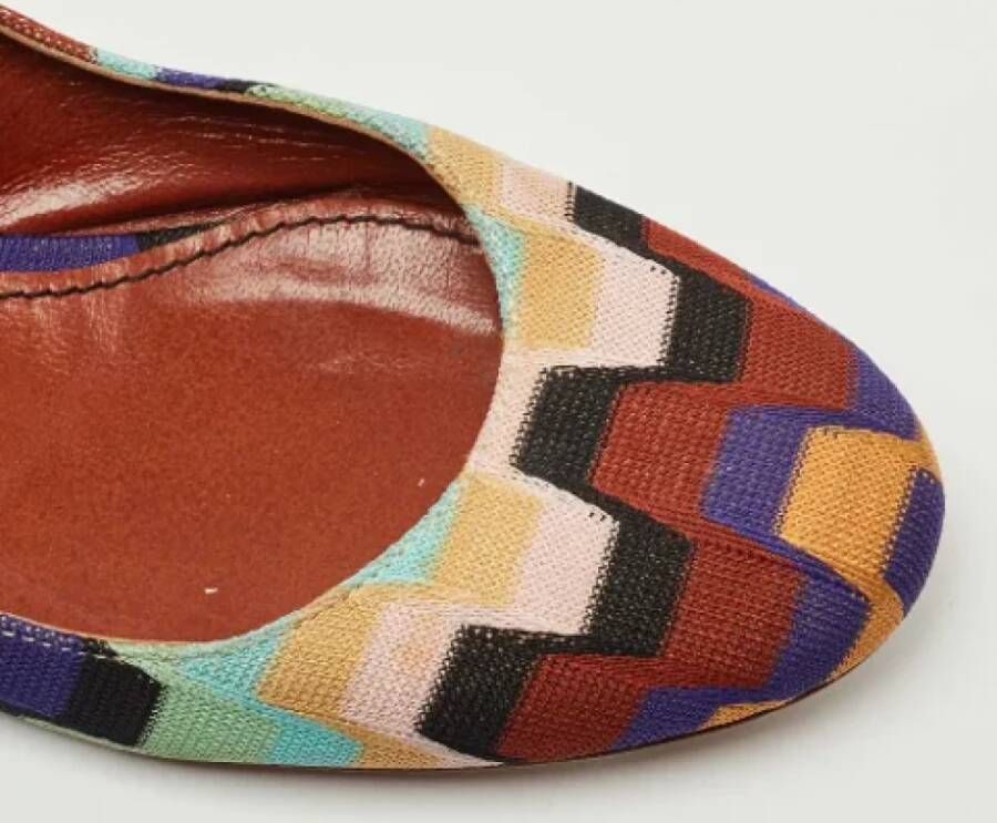 Missoni Pre-owned Fabric flats Multicolor Dames