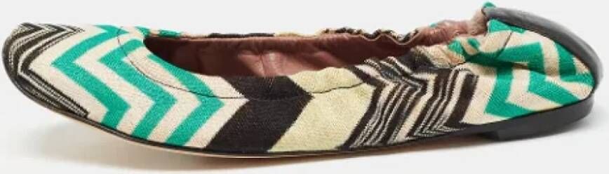 Missoni Pre-owned Fabric flats Multicolor Dames