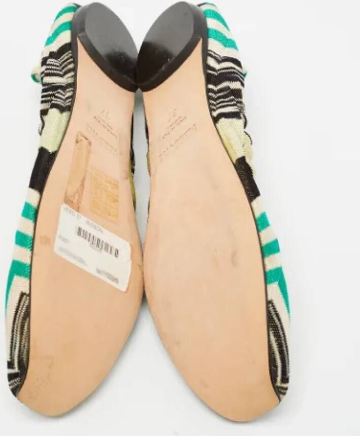 Missoni Pre-owned Fabric flats Multicolor Dames