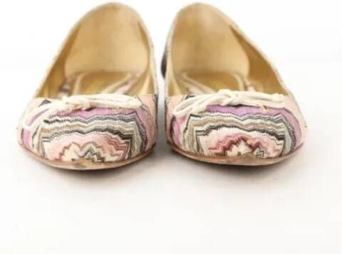 Missoni Pre-owned Fabric flats Multicolor Dames