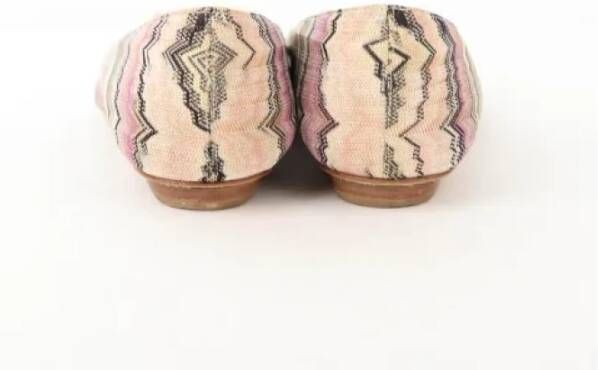 Missoni Pre-owned Fabric flats Multicolor Dames