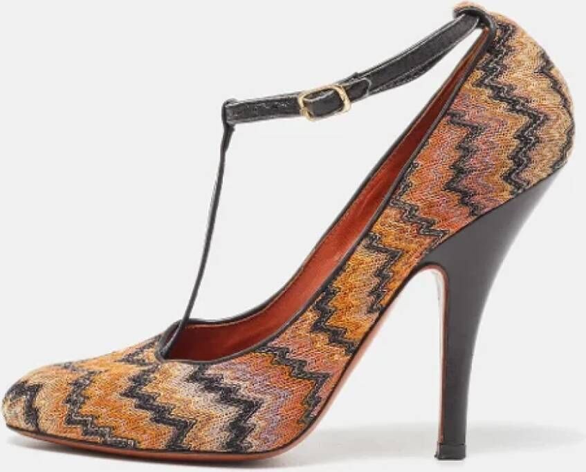 Missoni Pre-owned Fabric heels Multicolor Dames