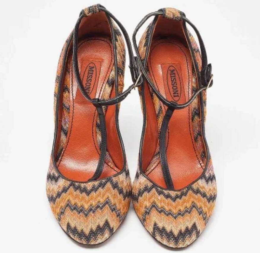 Missoni Pre-owned Fabric heels Multicolor Dames