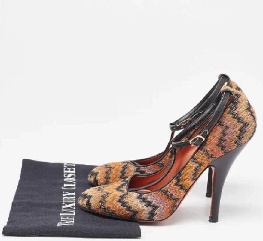 Missoni Pre-owned Fabric heels Multicolor Dames