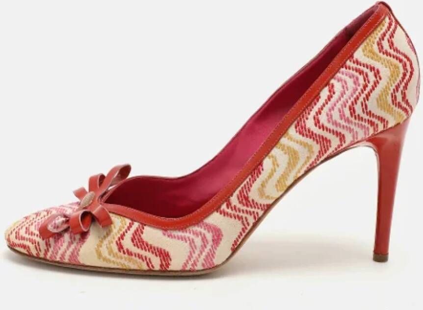 Missoni Pre-owned Fabric heels Multicolor Dames