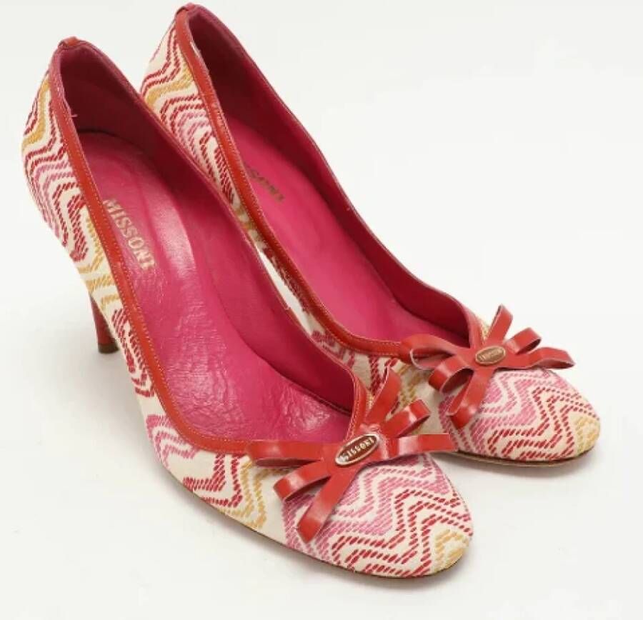 Missoni Pre-owned Fabric heels Multicolor Dames