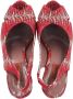 Missoni Pre-owned Fabric heels Red Dames - Thumbnail 2