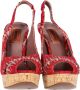 Missoni Pre-owned Fabric heels Red Dames - Thumbnail 3