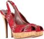 Missoni Pre-owned Fabric heels Red Dames - Thumbnail 4