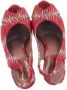 Missoni Pre-owned Fabric heels Red Dames - Thumbnail 8