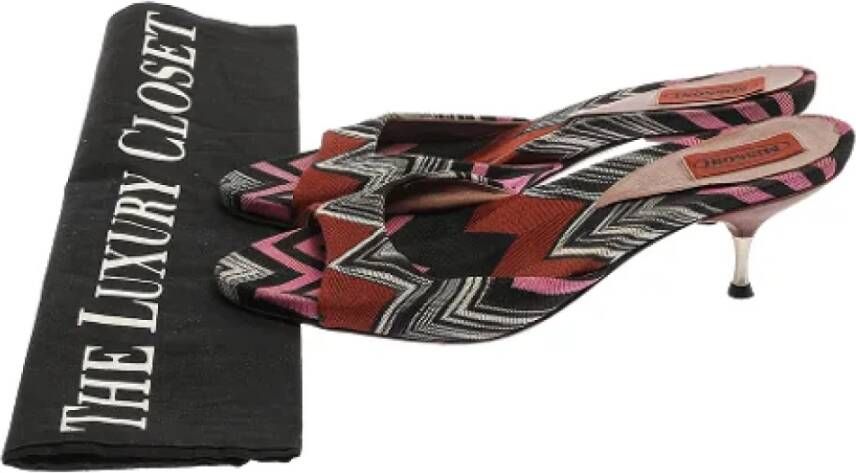 Missoni Pre-owned Fabric sandals Multicolor Dames