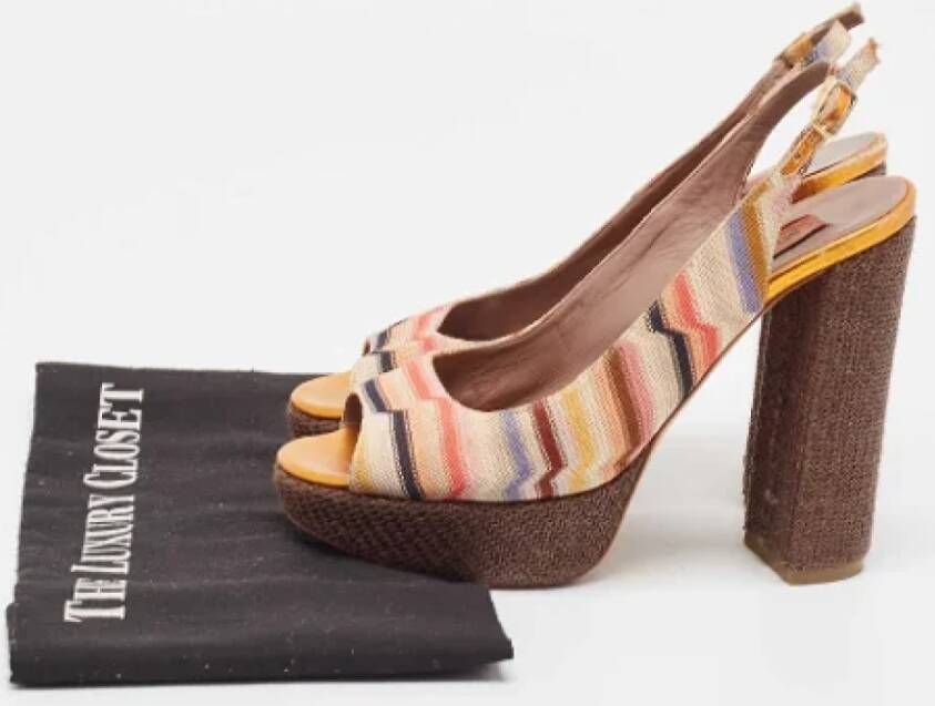 Missoni Pre-owned Fabric sandals Multicolor Dames