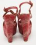 Missoni Pre-owned Fabric sandals Red Dames - Thumbnail 5