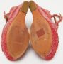 Missoni Pre-owned Fabric sandals Red Dames - Thumbnail 6