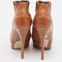 Missoni Pre-owned Leather boots Brown Dames - Thumbnail 5