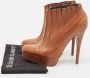 Missoni Pre-owned Leather boots Brown Dames - Thumbnail 9