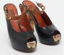 Missoni Pre-owned Leather sandals Black Dames - Thumbnail 4